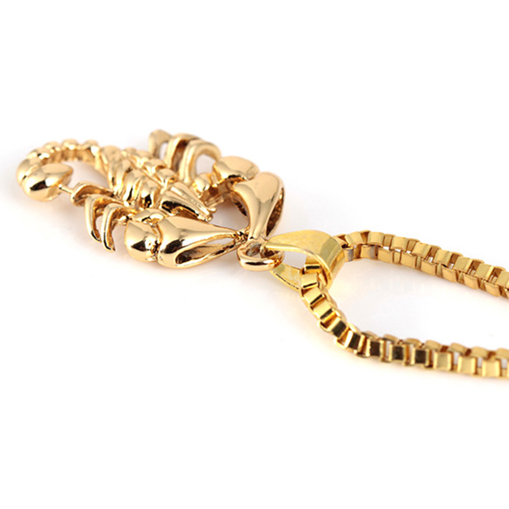 vòng cổ Mặt Hình Bọ Cạp Cá Tính Cho Nam