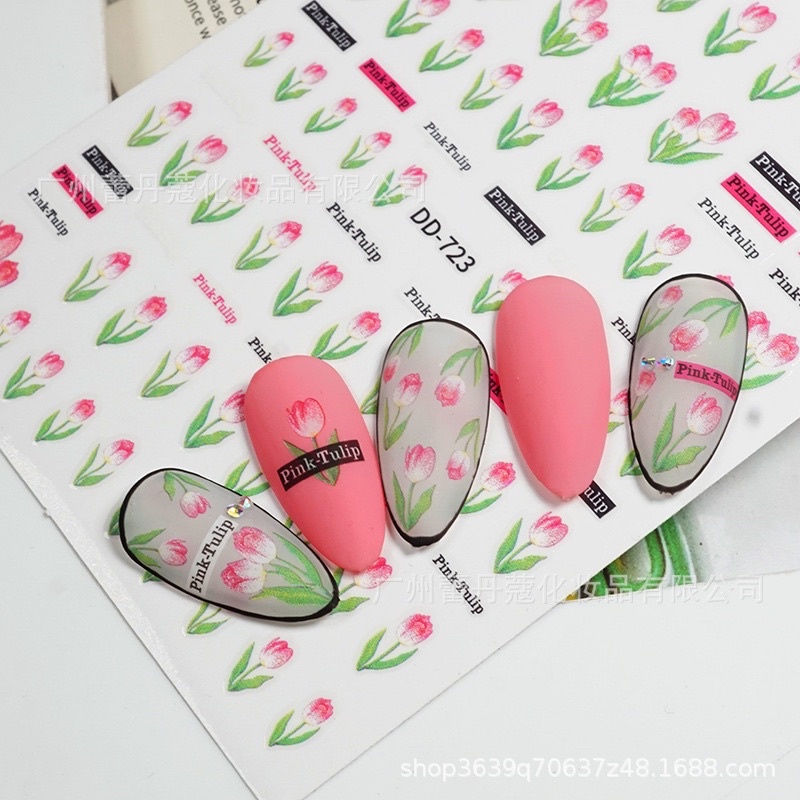 Stick dán móng hoa tuy líp