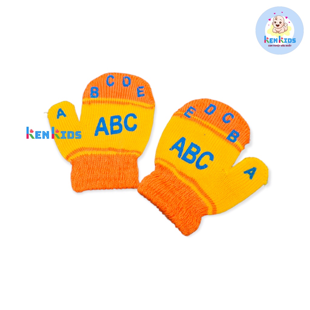 Set 3 đôi Găng tay / Bao tay len giữ ấm cho bé từ 0-2 tuổi