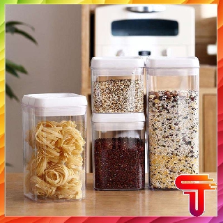 HỘP NHỰA ĐỰNG ĐỒ KHÔ CÓ NẮP HÚT CHÂN KHÔNG T3B4