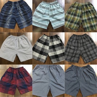 Quần đùi, quần thô, kẻ sọc caro, hàng vnxk, cotton thô 100% đẹp, short caro ( ảnh video chụp thật)