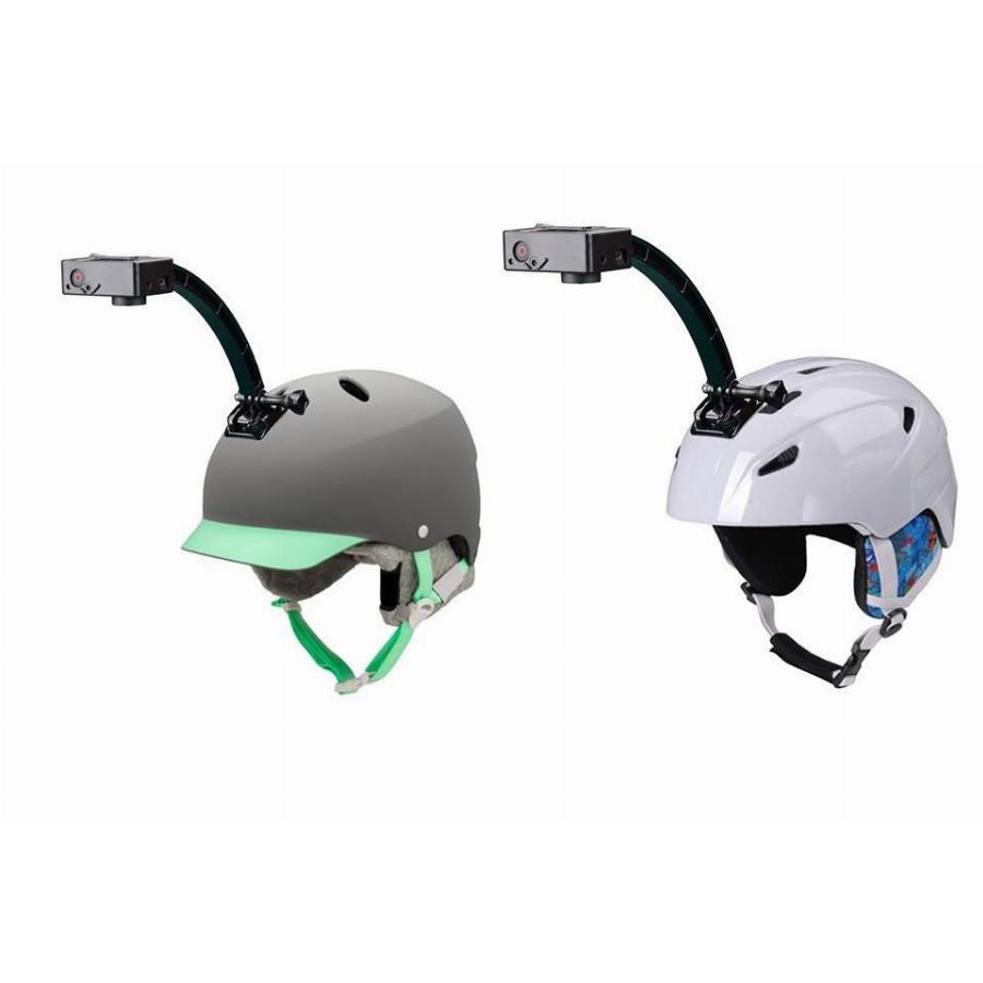 Phụ kiện camera hành trình - Combo nối dài gắn nón full face và nón 3/4 (Đen) | BigBuy360 - bigbuy360.vn