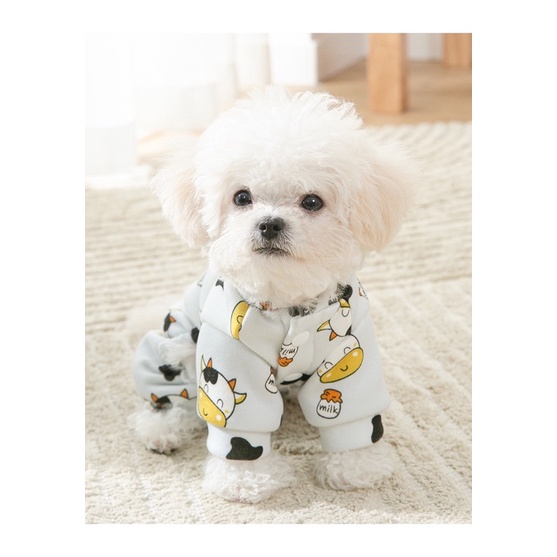 Bộ body bốn chân lót bông cao cấp cực ấm cho thú cưng 🐶🐱
