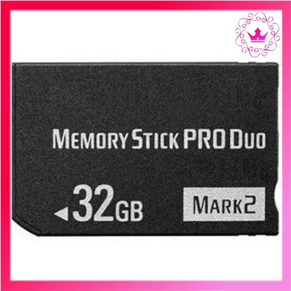 ⚛4GB 8GB 16GB 32GB Memory Stick MS Pro Duo Memory Card For Sony PSP Black