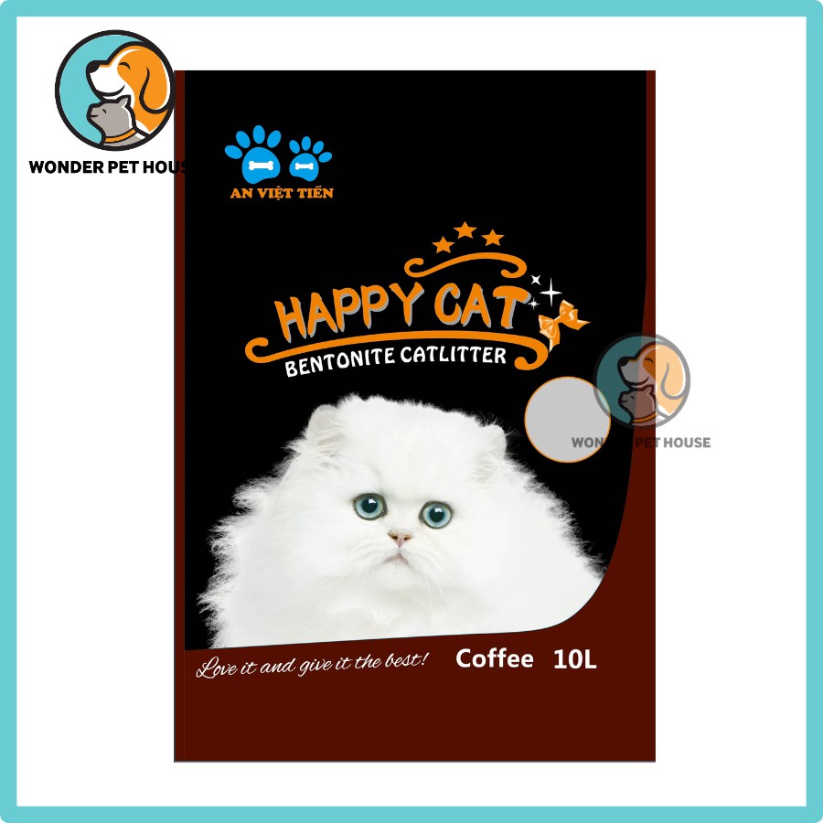 [Bao 10L]Cát Vệ Sinh Cho Mèo Happy Cat 10L