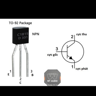 Set 10 transitor c1815 a1015