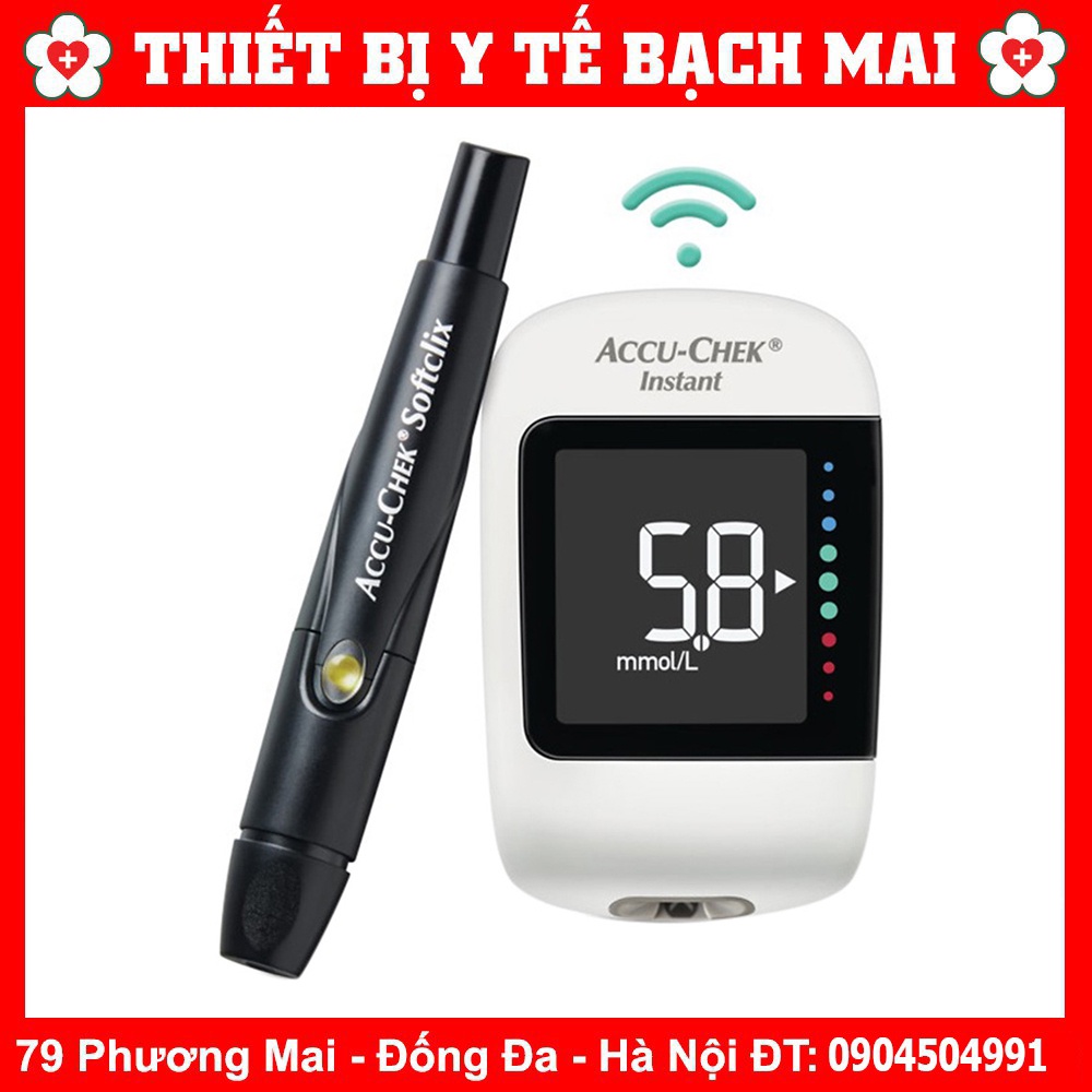 Máy Đo Tiểu Đường Accucheck Instant Mới