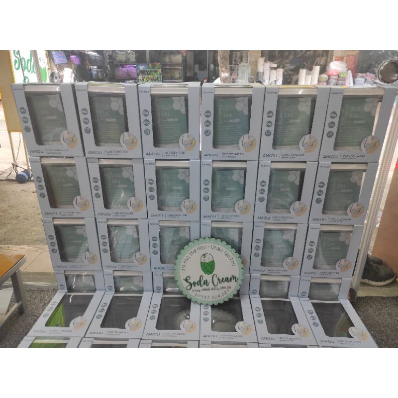 Hộp trữ sữa hút chân không ANKOU 2.3L