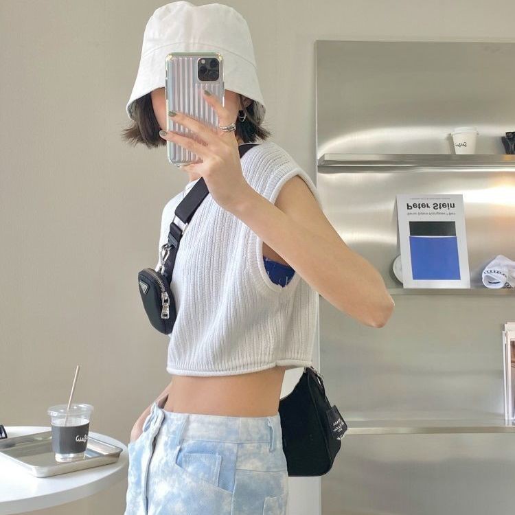 Áo Len Sát Nách Cổ Tròn Màu Trơn Ngọt Ngào 2021 | BigBuy360 - bigbuy360.vn