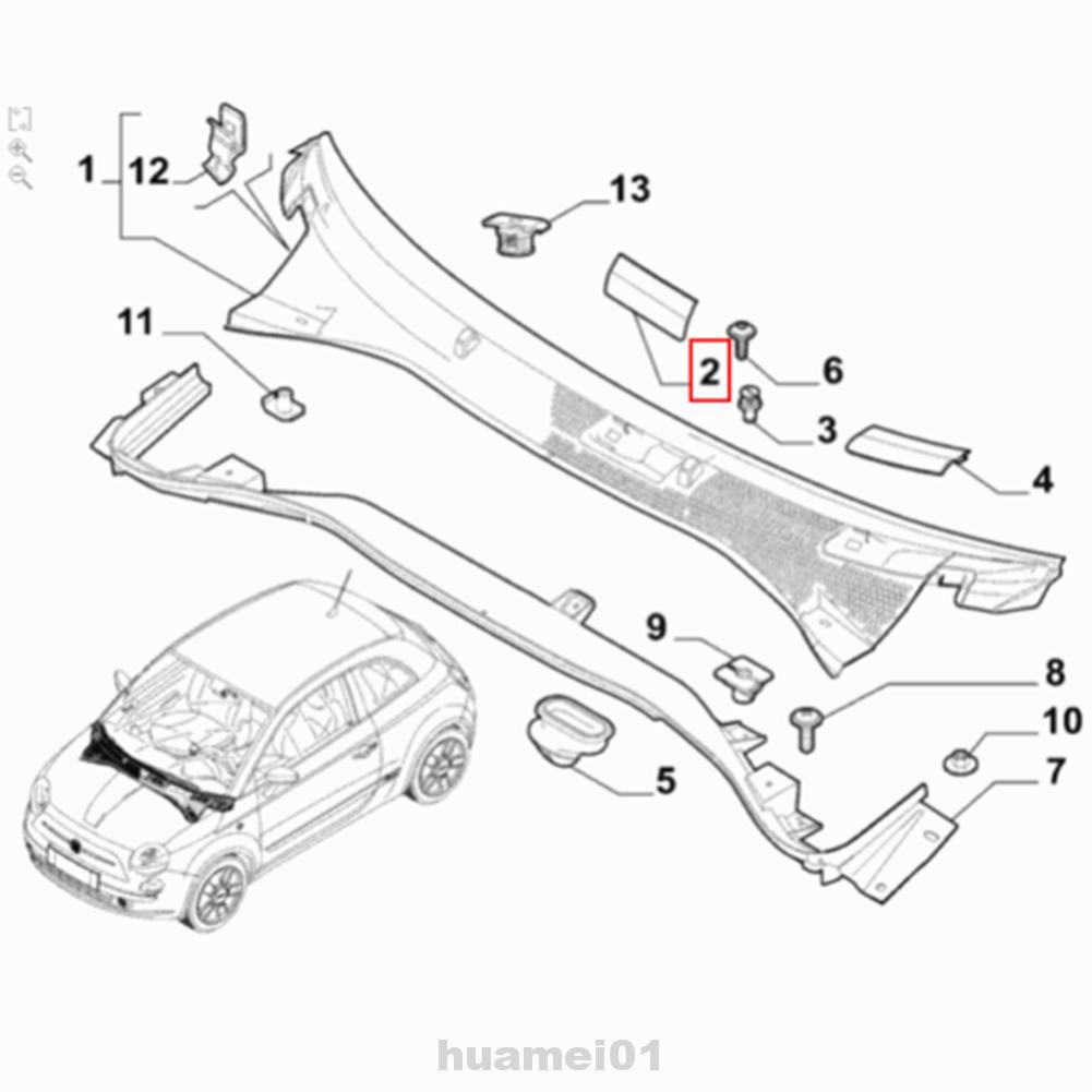 Phụ Tùng Thay Thế Cho Xe Hơi Fiat 500