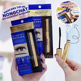 Chuốt mi MACCARA BROWIT ĐẦU NHỎ NONGCHAT hàng THÁI LAN CHÍNH HÃNG