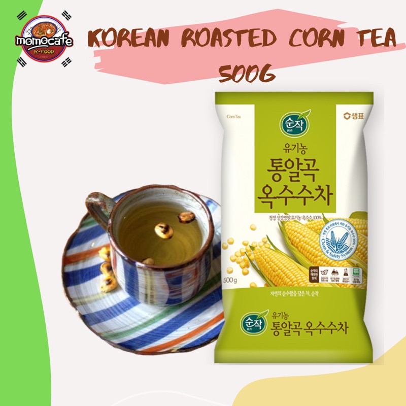 Trà bắp ngô nguyên hạt hữu cơ hàn quốc SEMPIO ORGANIC ROASTED CORN TEA 1kg