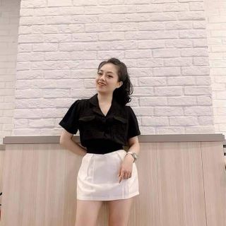 Áo sơ mi đen live 830......1000g