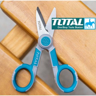 Kéo cắt tỉa thủ công thợ điện thợ may 145mm 5,5inch 3cr14 total tht1155871 hes02855
