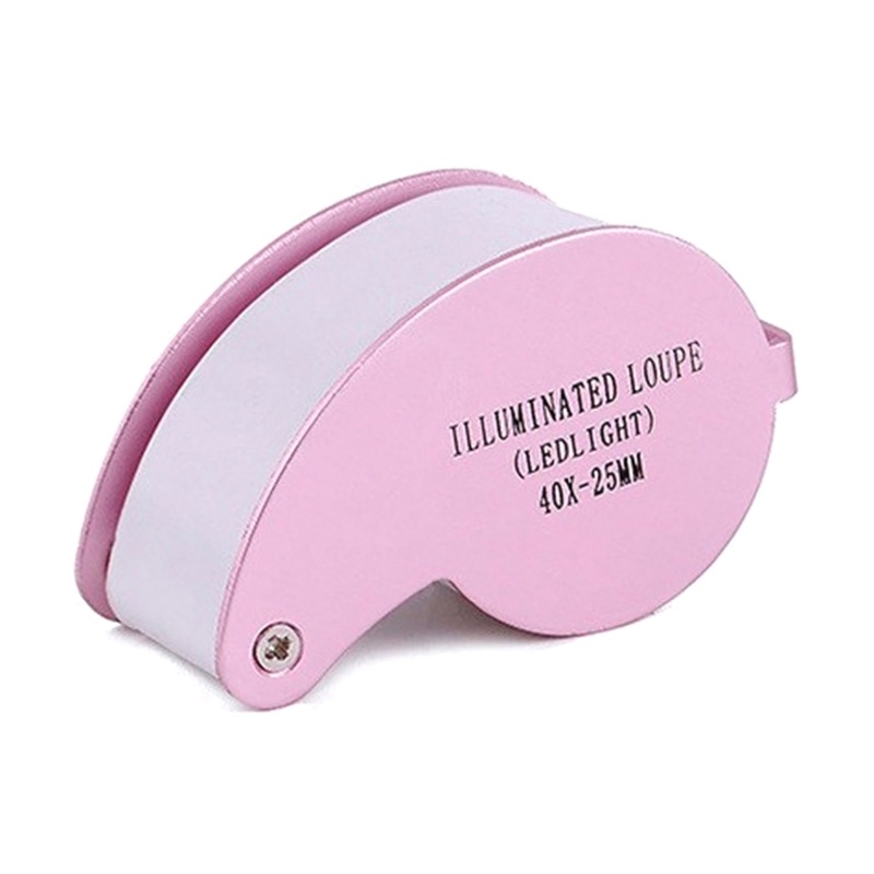 Kính Lúp Phóng Đại 40X Có Đèn Tiện Dụng