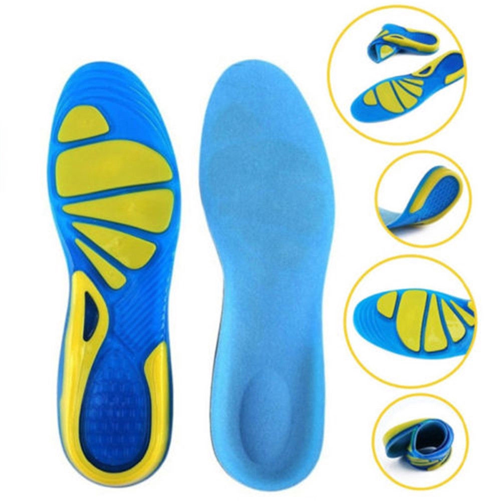 CACTU Running Sport Anti-Slip Soft Silicone for Fasciitis Heel  Massage Foot Pad