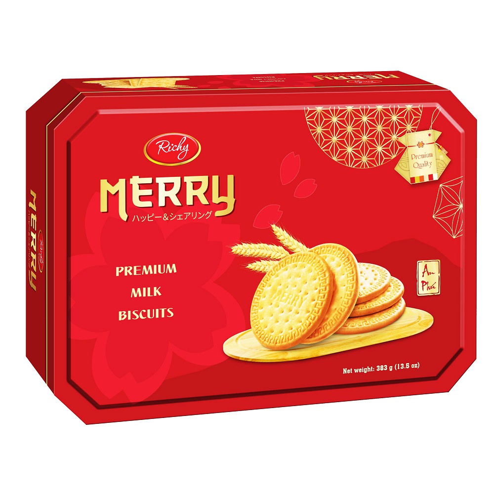 Bánh Richy Merry Sữa Dừa 396g