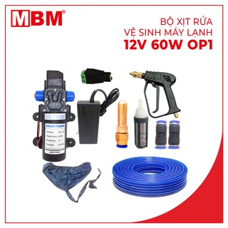 Bộ xịt rửa vệ sinh máy lạnh 12V 60W option 1-hỗ trợ kỹ thuật trọn đời