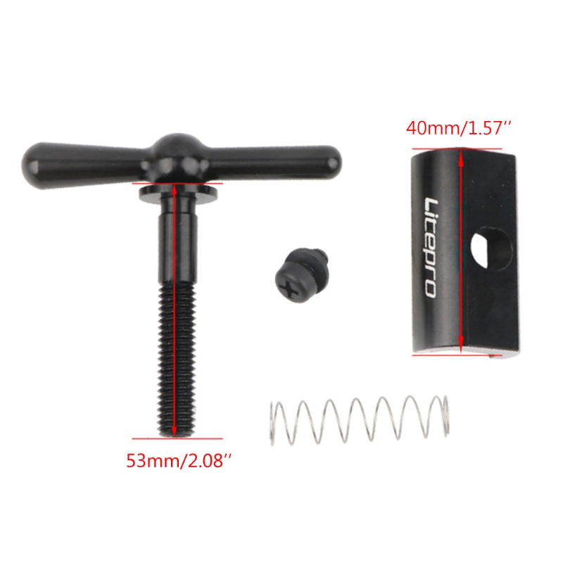 Bộ Kẹp Bản Lề Bằng Hợp Kim Nhôm Chuyên Dụng Cho Brompton