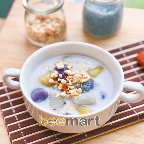 Khoai dẻo mix lẫn 4 vị hộp 400gr