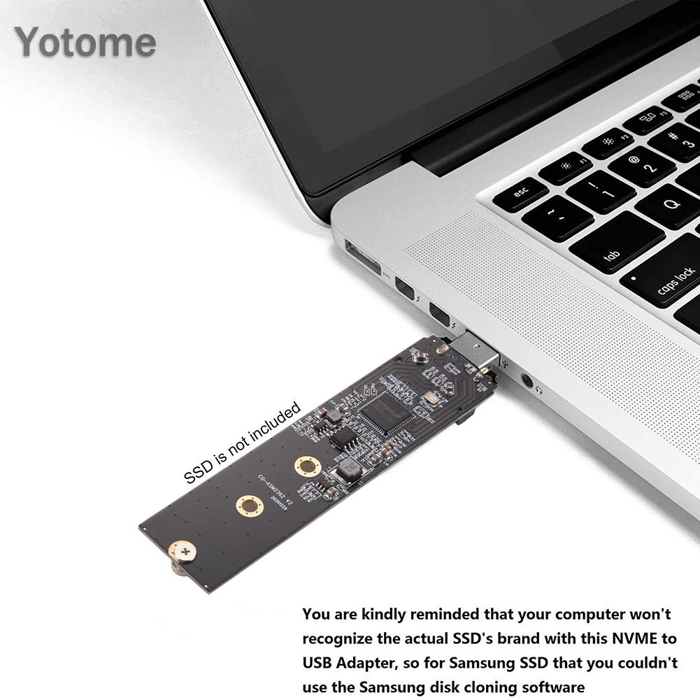 Thẻ Chuyển Đổi Pci-E Sang Usb 3.1 M.2 Nvme 3.0 | BigBuy360 - bigbuy360.vn