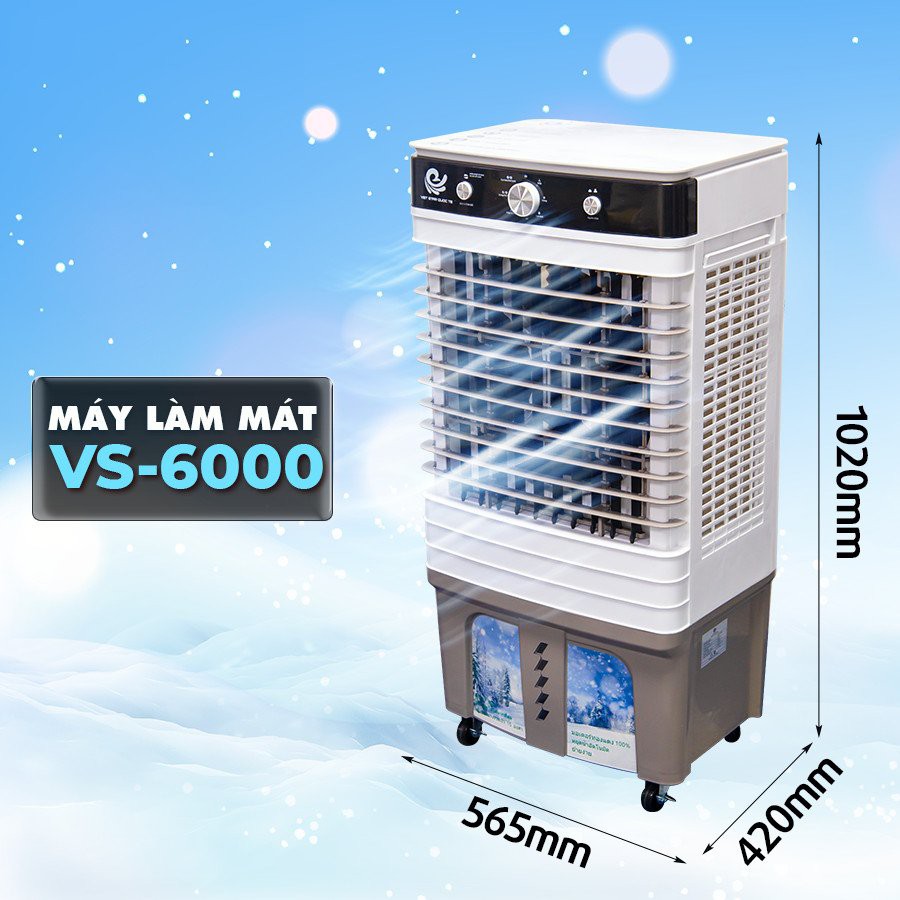 (Giao Hỏa Tốc) Quạt điều hoà hơi nước 40L HS35 Công suất 130W
Khối gió 6000m3 mặt kính siêu mát bảo hành 2 năm toàn quốc