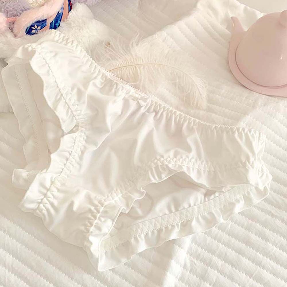 Quần Lót Tam Giác In Họa Tiết Hoạt Hình Dễ Thương Phong Cách Lolita Cho Nữ