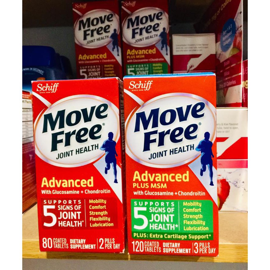 Viên bổ sụn khớp Schiff Move Free 120 viên