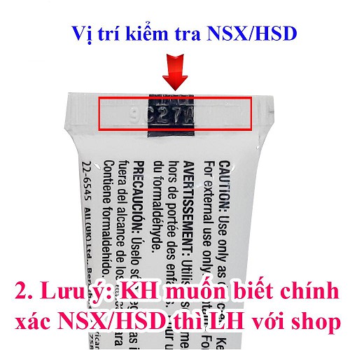 Keo Dán Mi Andrea Dark Adhesive For Strip Lashes 7g USA