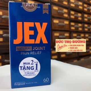 Jex natural joint pain relief - jex max - chai 60 viên