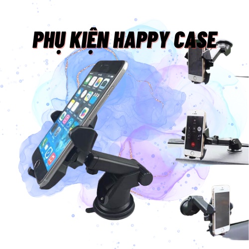 Kẹp Điện Thoại Cổ Dài Ô Tô One-Touch ,Điều Chỉnh Được Độ Dài Của Kẹp, full hộp, kẹp hút dán chắc chắn