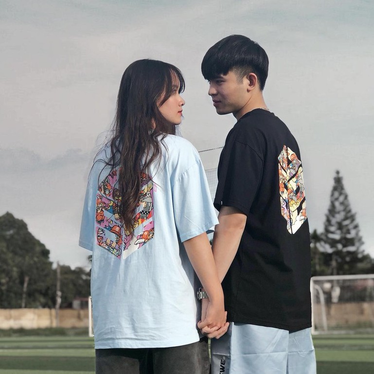 Áo thun Swe Cube Mozzie tee local brand chính hãng ulzzang logo unisex tay lỡ streetwear form rộng