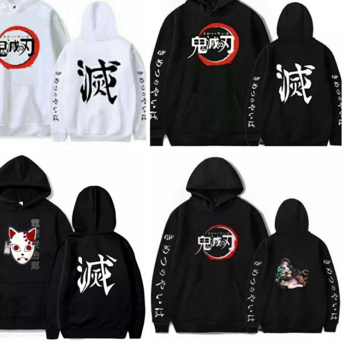 (Giá cực giá) -64> Áo Hoodie vải len lông cừu hình Kimetsu No Yaiba Distro Cotto