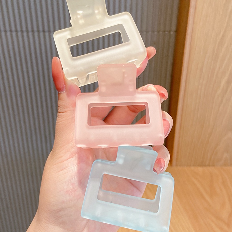 Kẹp Tóc Bằng Nhựa Acrylic Phong Cách Hàn Quốc Mới