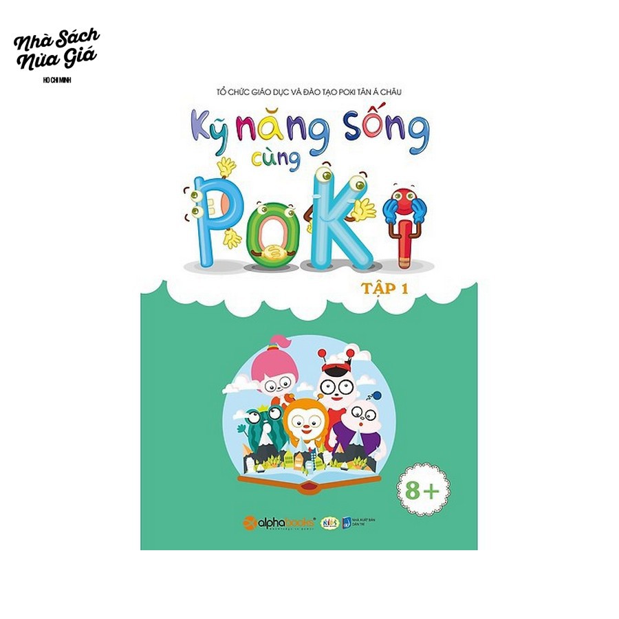 Sách-Kỹ năng sống cùng Poki 8+ (tập 1)