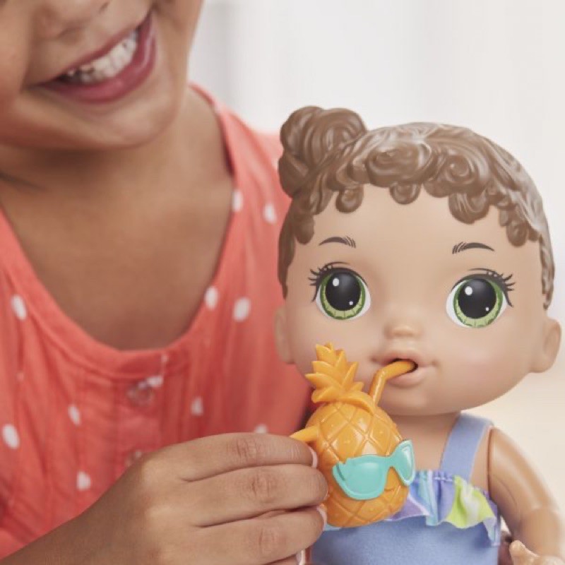 Baby Alive bé Lucy đi biển sống động MKD