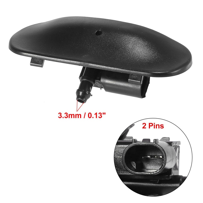 Vòi Phun Nước Rửa Kính Chắn Gió Xe Hơi L &amp; R 4G8955987Túi Đựng Tai Nghe A / 4G A / 4G8955988Ốp Lưng Làm Nóng Chuyên Dụng Cho Audi A7 4G 2011-2017