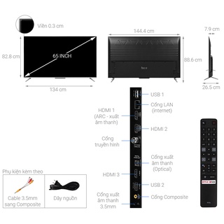 Android Tivi TCL 65 inch 65P715
