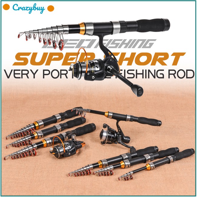 Cần câu cá mini 1.0m-2.3m