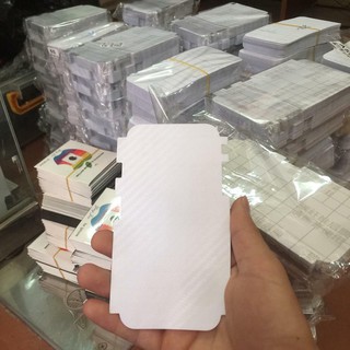 Miếng Dán Carbon Mặt Sau Của Dòng Máy Iphone