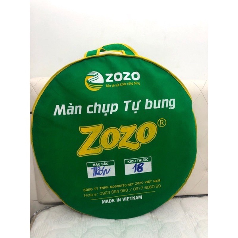 Màn Chụp Tự Bung ZoZo 1m2x2m, 1m6x2m. 1m8x2m. 2mx2m2