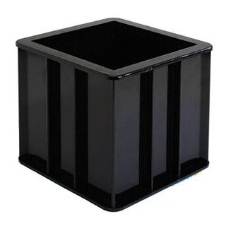 [Bán sỉ lẻ] Khuôn đúc mẫu bê tông lập phương nhựa 150x150x150mm thường màu đen