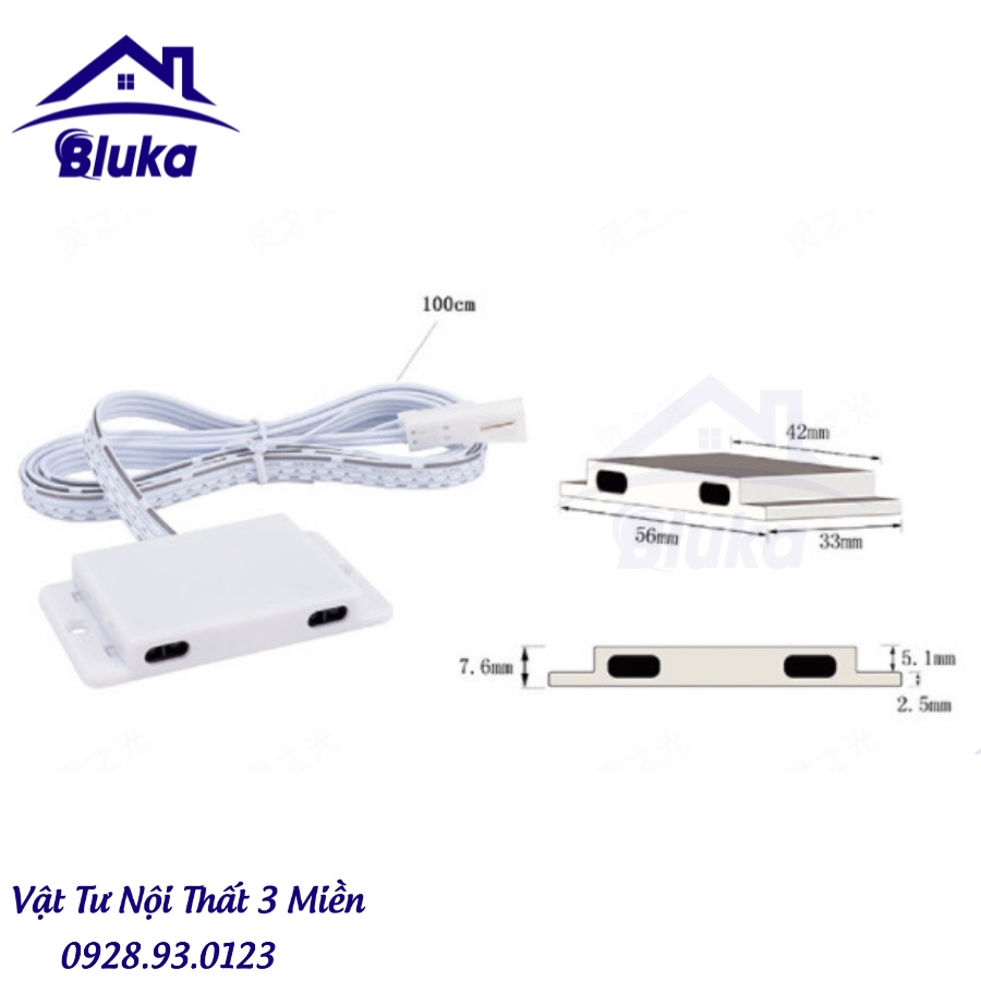 Cảm biến vẫy tay đóng mở chạm dùng cho LED 12V kết hợp led thanh led dán trang trí nội thất  tủ bếp _ Vật tư nội thất