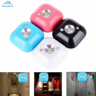 HD Mini Wireless LED Sensor Night Light Lamp PIR Infrared Battery Powered Motion Sensor Wall Light