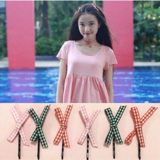 Kẹp tóc hình nơ siêu dễ thương