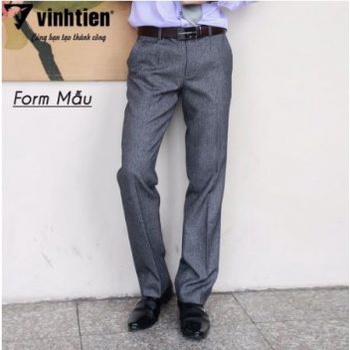QUẦN JEANS NAM MÀU XÁM ĐẬM, VẢI DÀY DẶN, CO GIÃN, SIZE 28-36