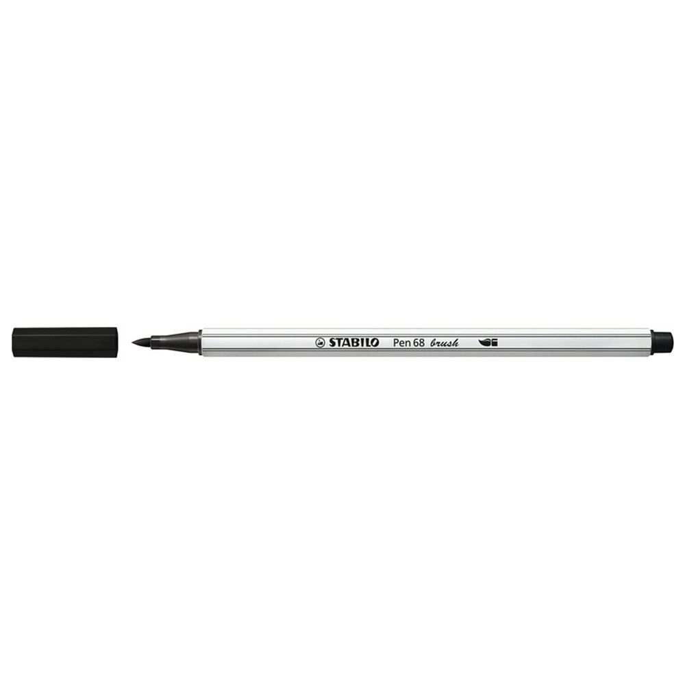 Bút Lông Stabilo Pen 68 Brush PN68BR-46 - Màu Đen