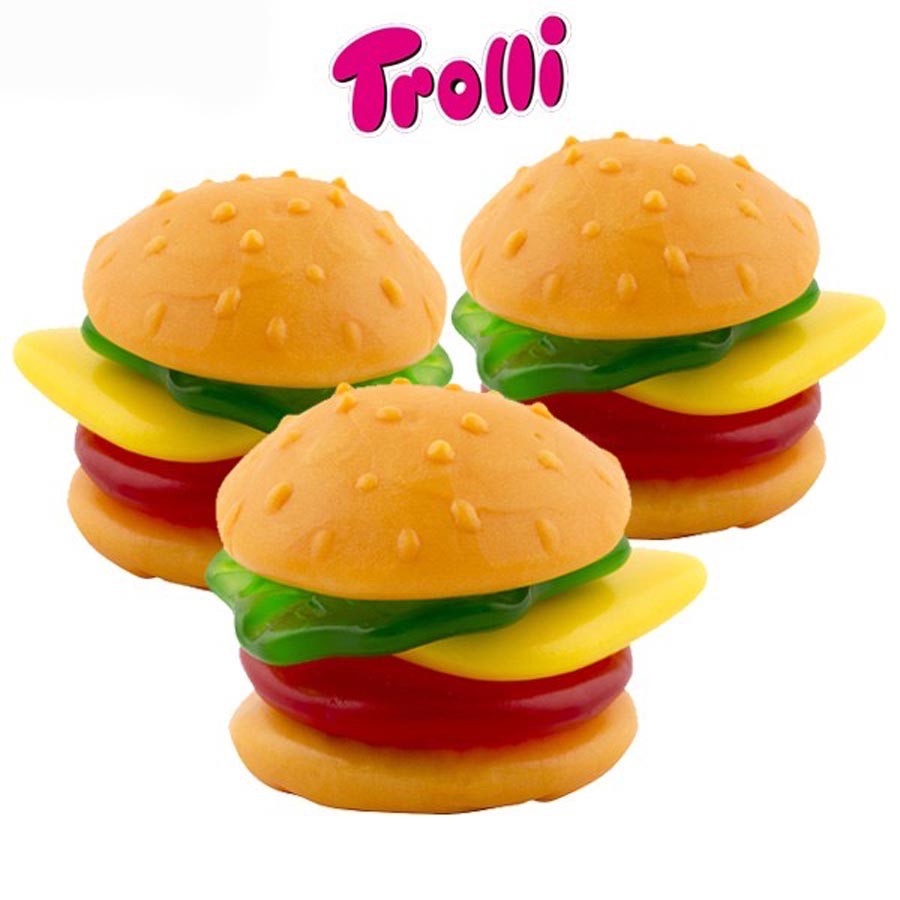 [HÀNG ĐỨC] Kẹo dẻo Trolli Mini Burger 170g