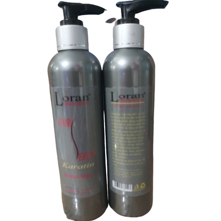 DƯỠNG TÓC SERUM KARATIN PHỤC HỒI LORAN HAIR 250ML. HỘ TRỢ TRƯỚC TÁC DỤNG CỦA UỐN DUỖI VÀ PHỤC HỒI HẰNG NGÀY TẠI NHÀ