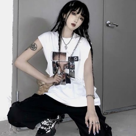 Áo tanktop ba lỗ unisex nam nữ  form rộng in hình Smartphone dáng thể thao năng động, áo thun ba lỗ nam nữ basic